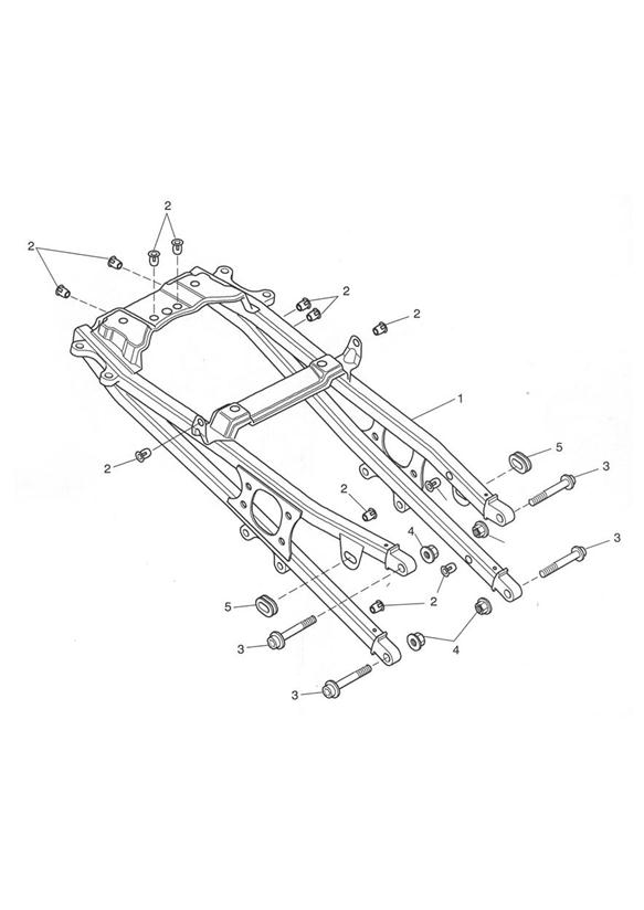 Rear sub-frame and fittings