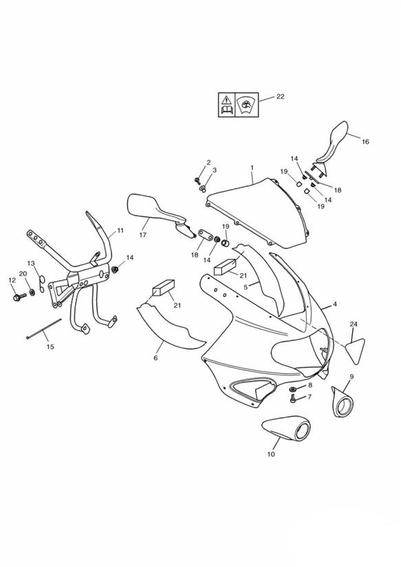 Bodywork - cockpit and mirrors