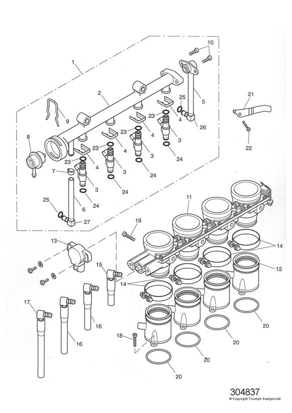 Throttle_injector and fuel rail