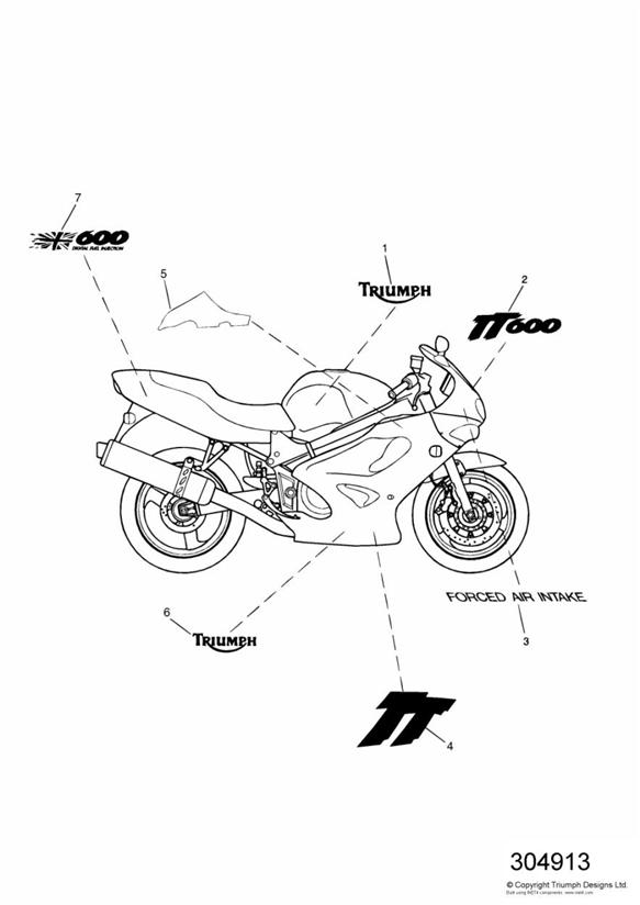 Bodywork - decals  + 111989