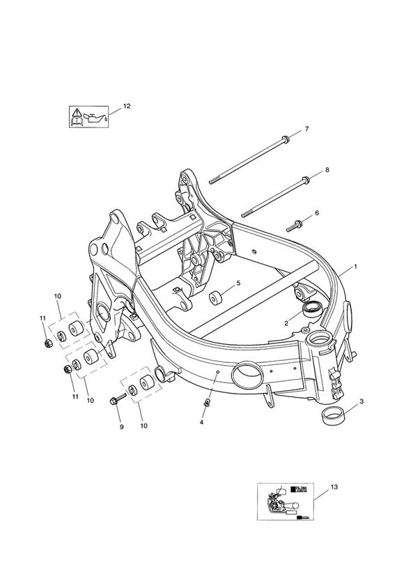 Main frame & fittings