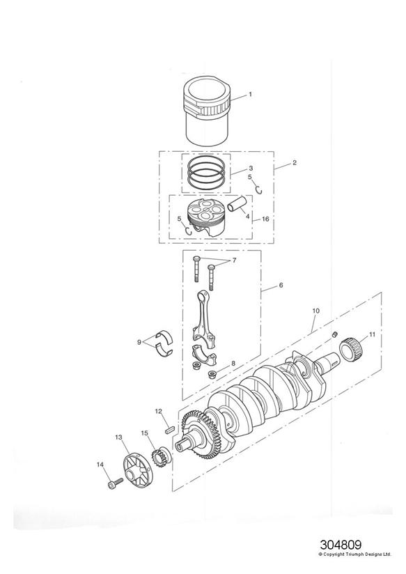 Crankshaft_conn rods_pistons and liners