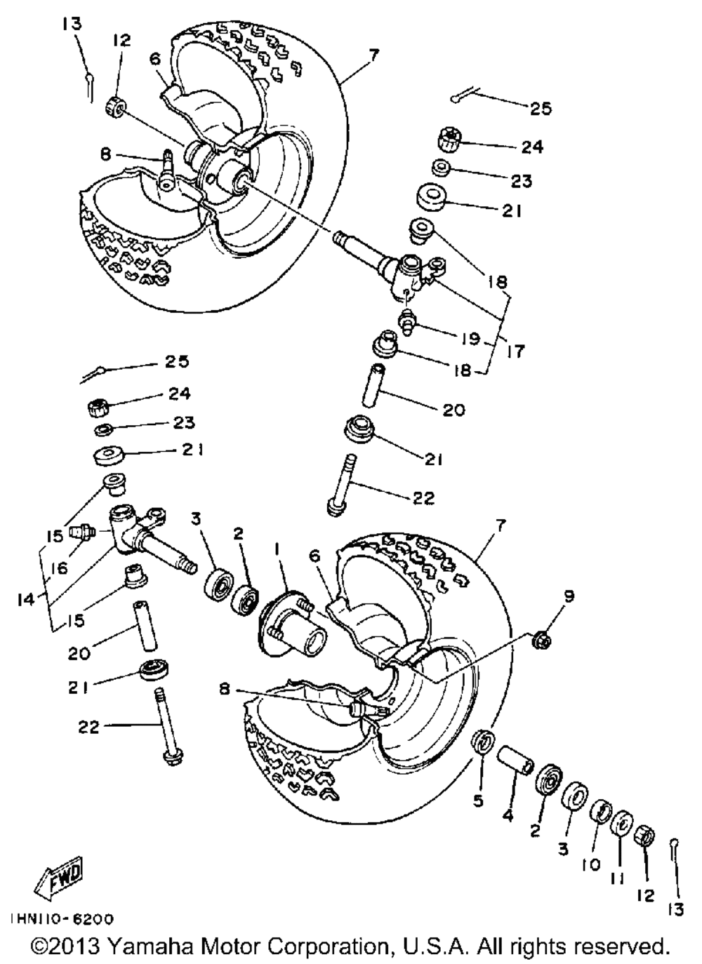 Front wheel