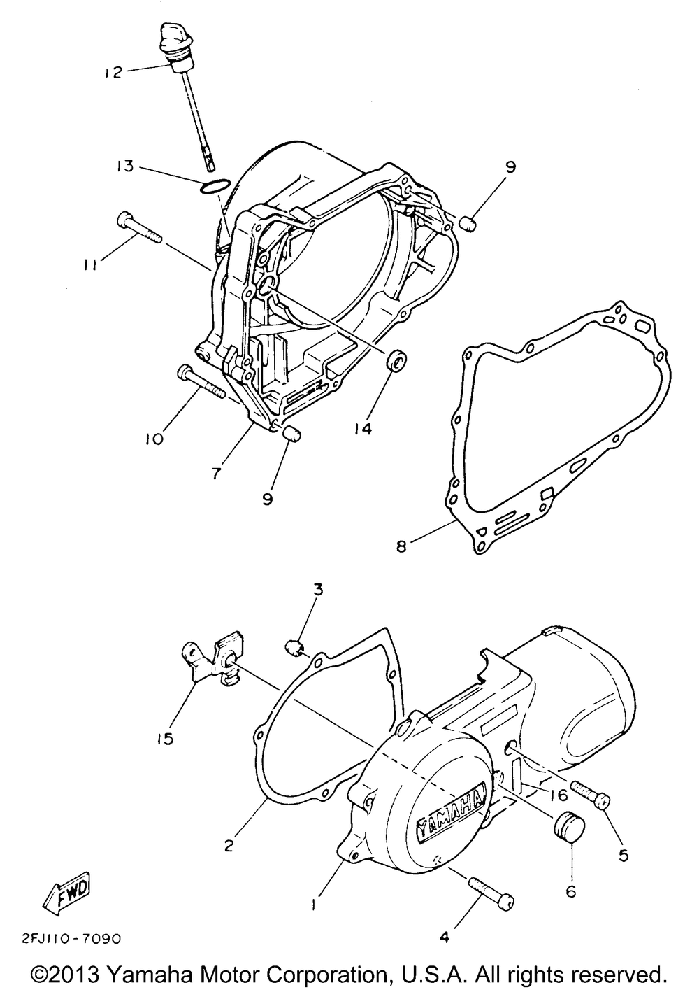 Crankcase cover