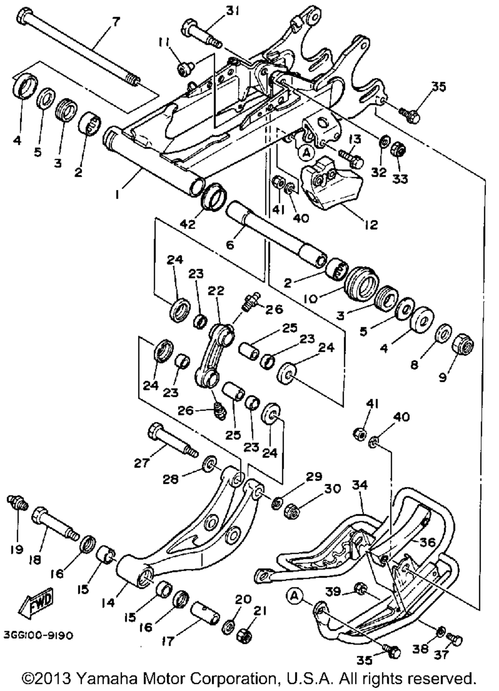 Swing arm