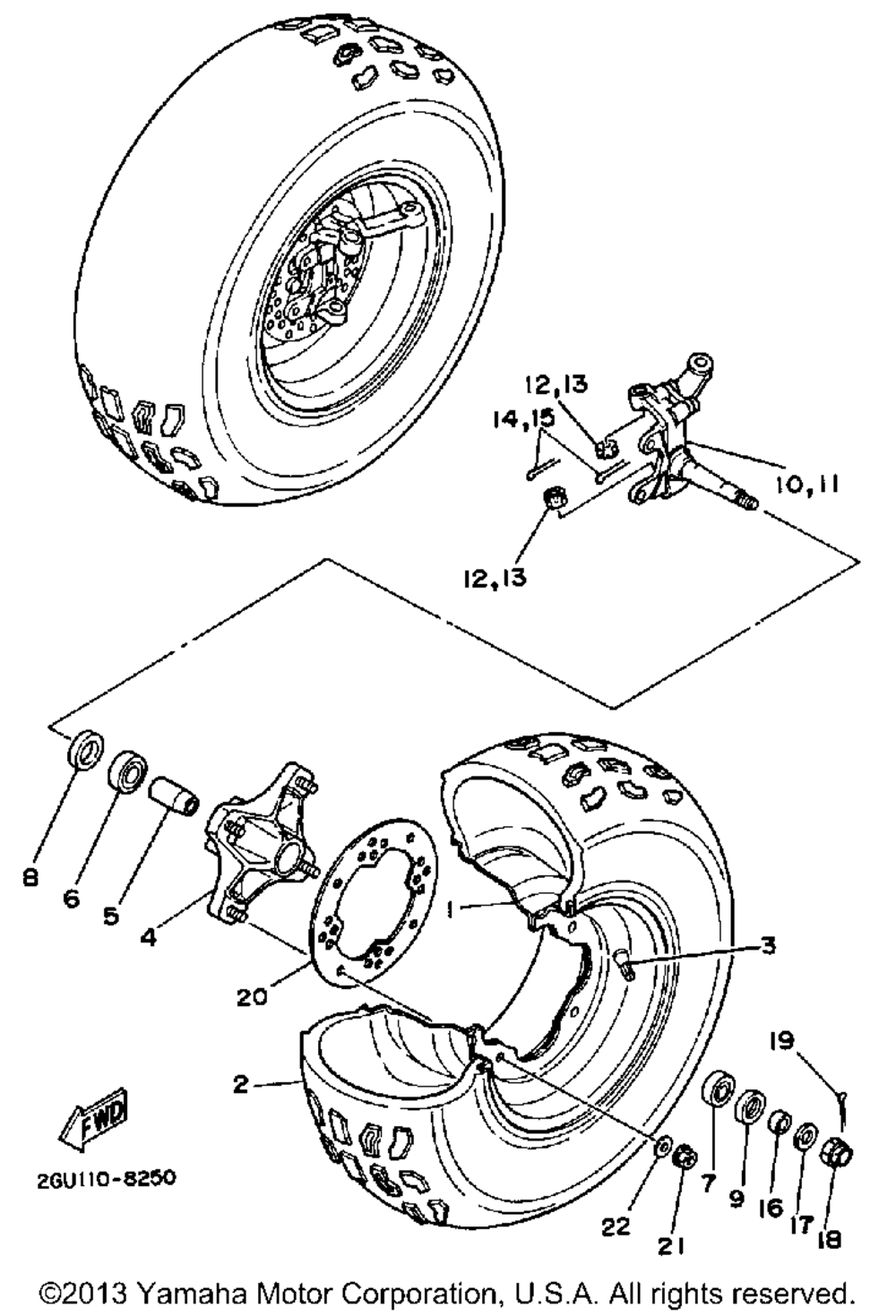 Front wheel