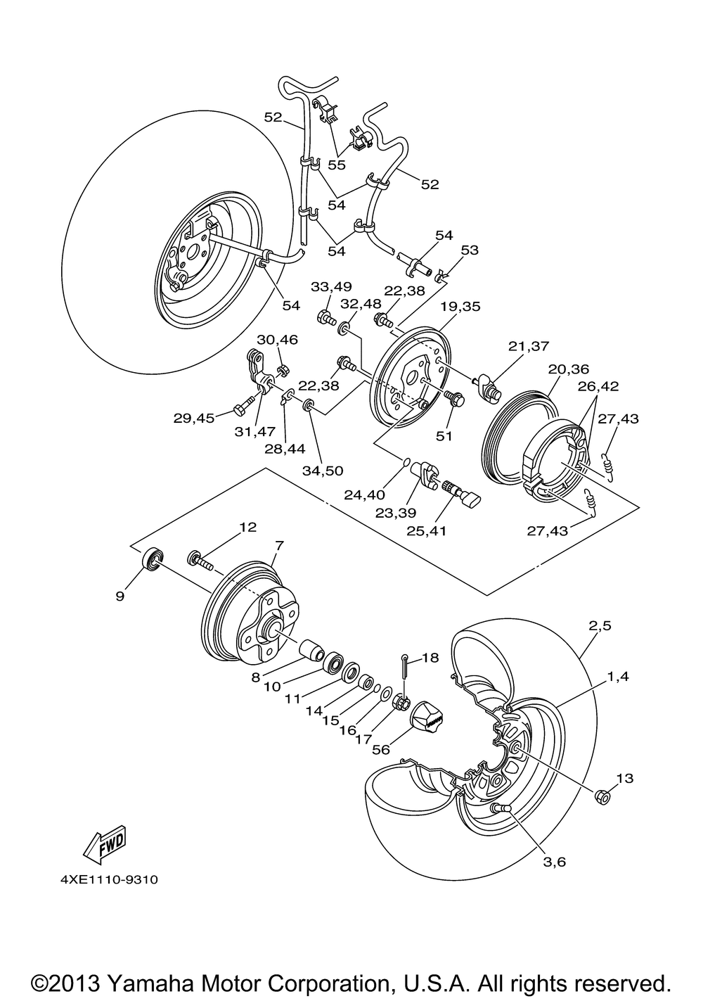 Front wheel