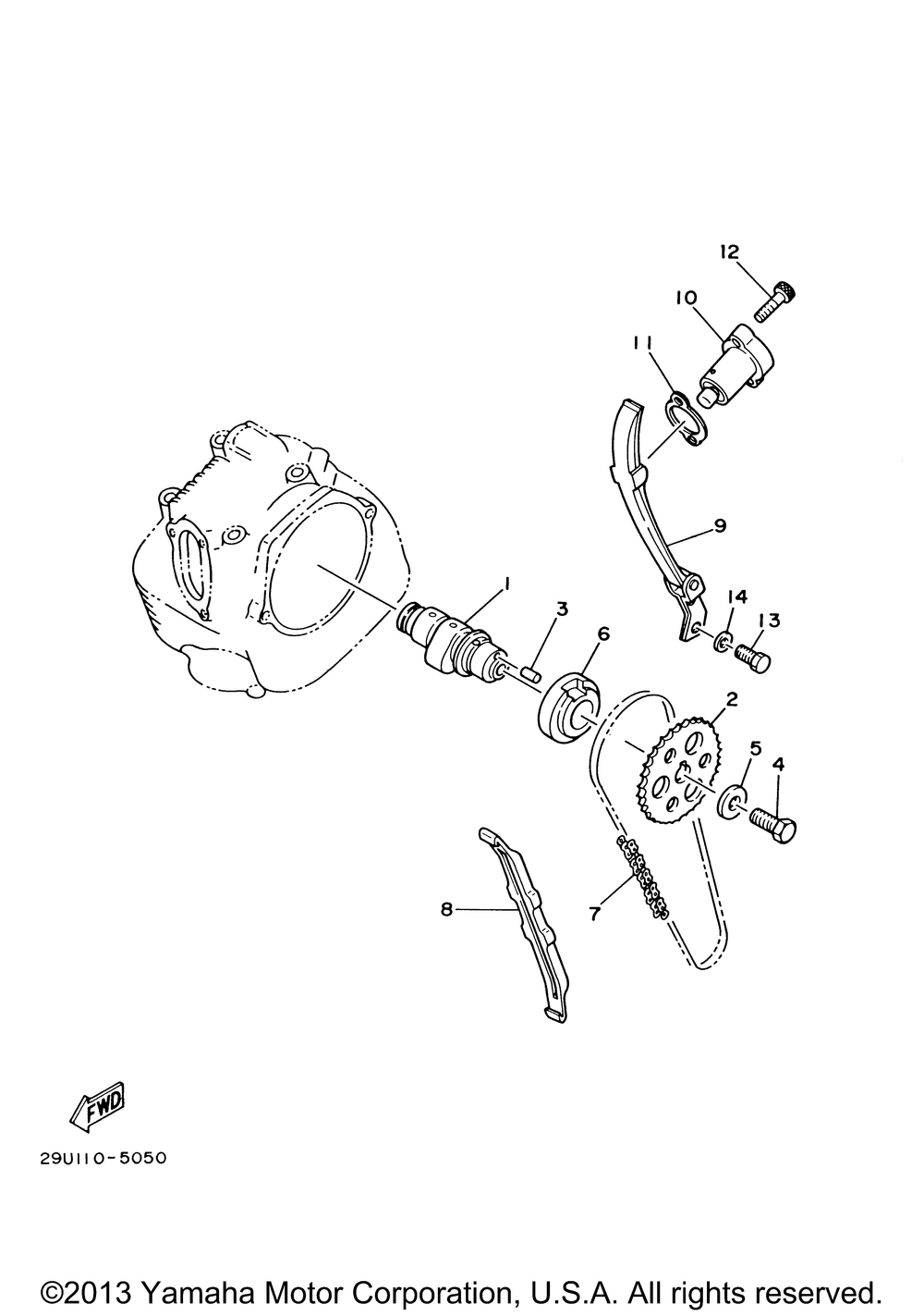 Camshaft chain