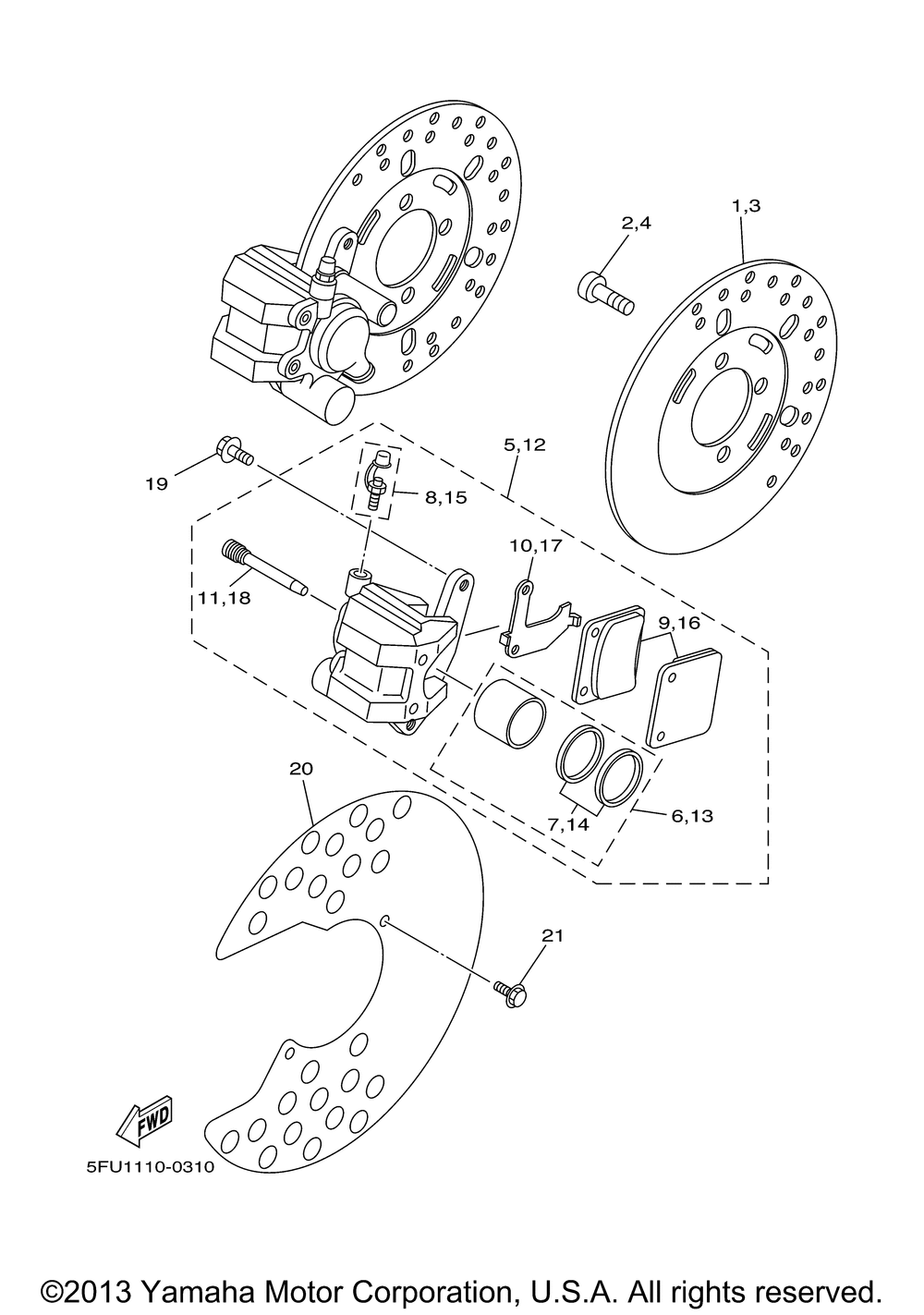 Front brake