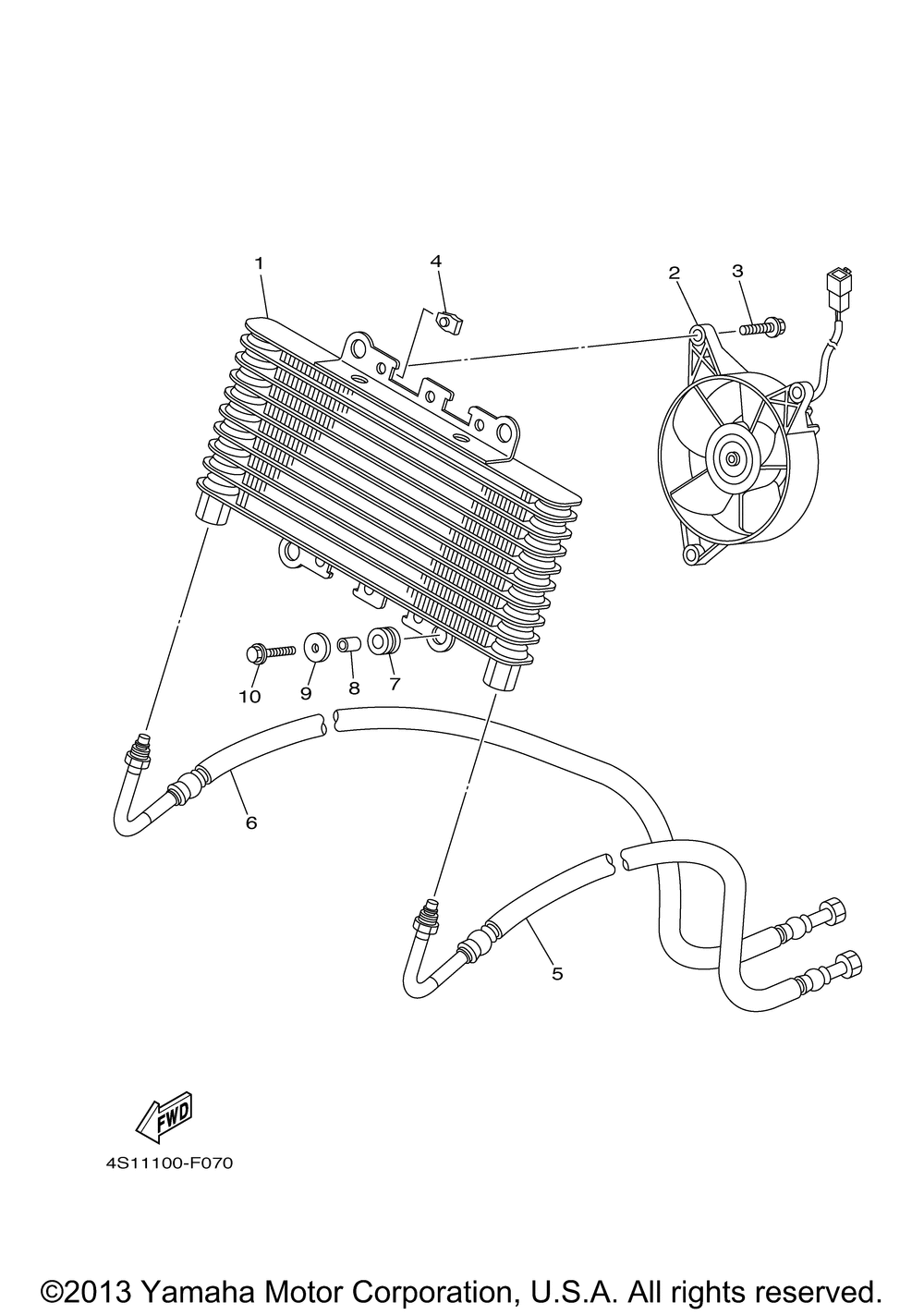 Oil cooler