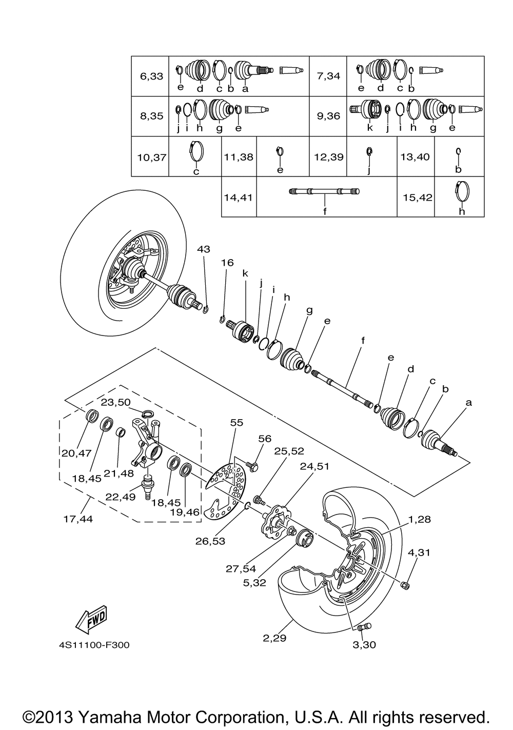 Front wheel