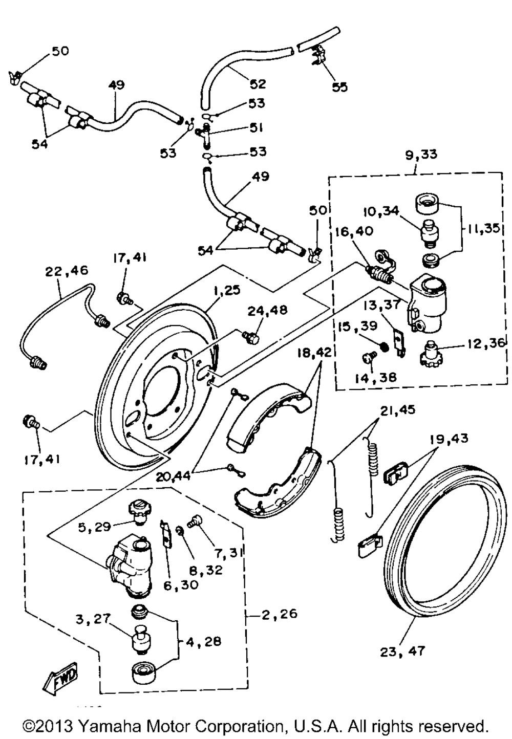 Front brake