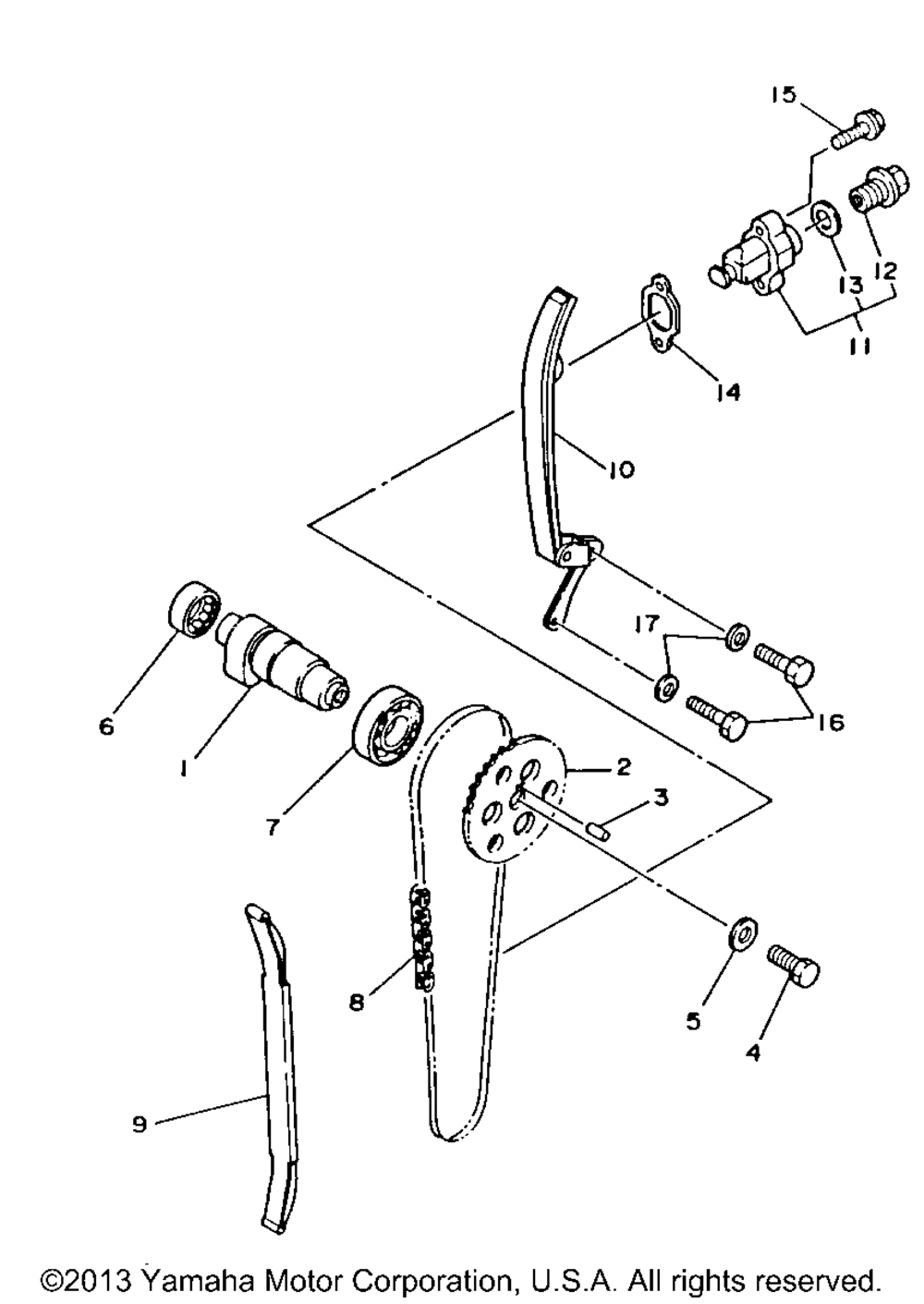 Camshaft - chain