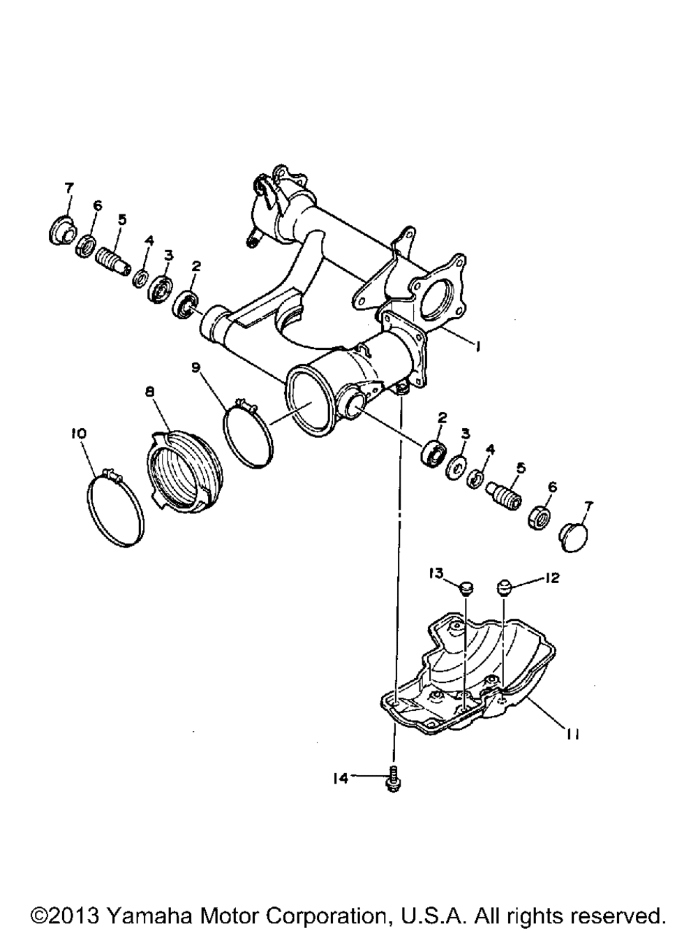 Swing arm