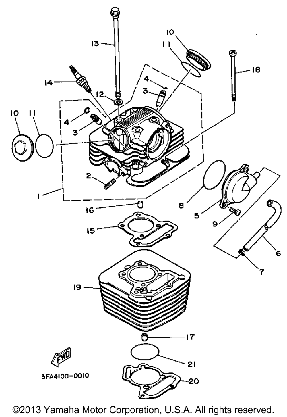 Cylinder - cylinder head