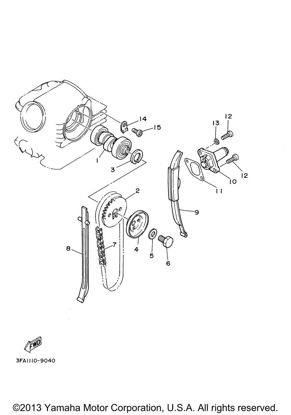 Camshaft chain