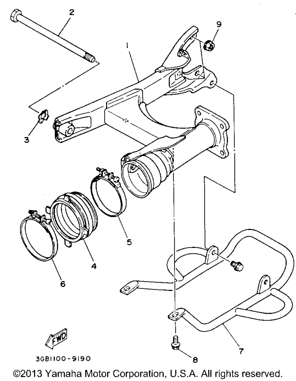 Swing arm