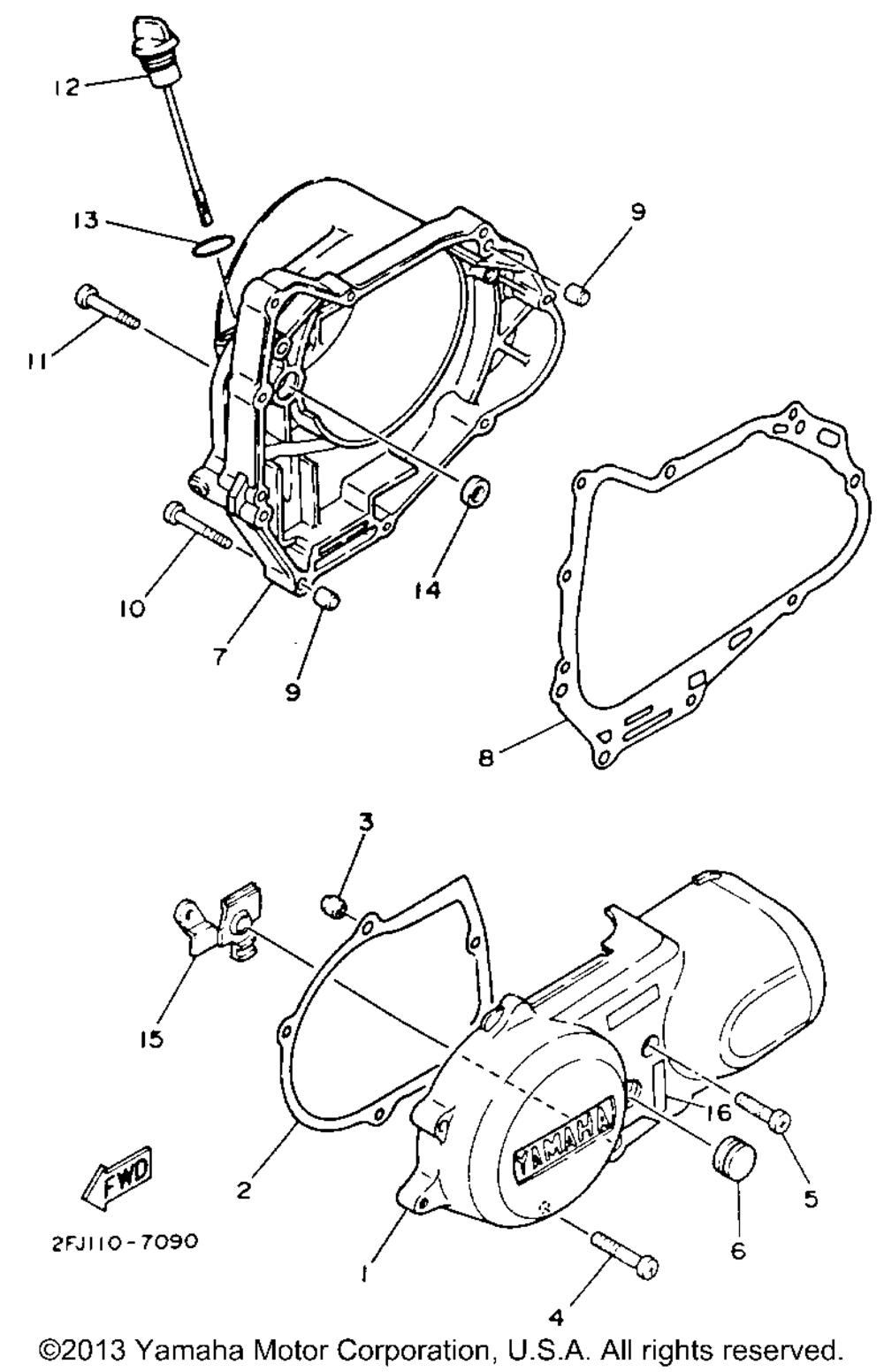 Crankcase cover