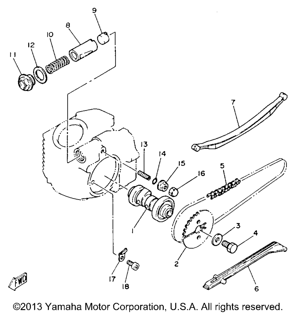 Camshaft - chain