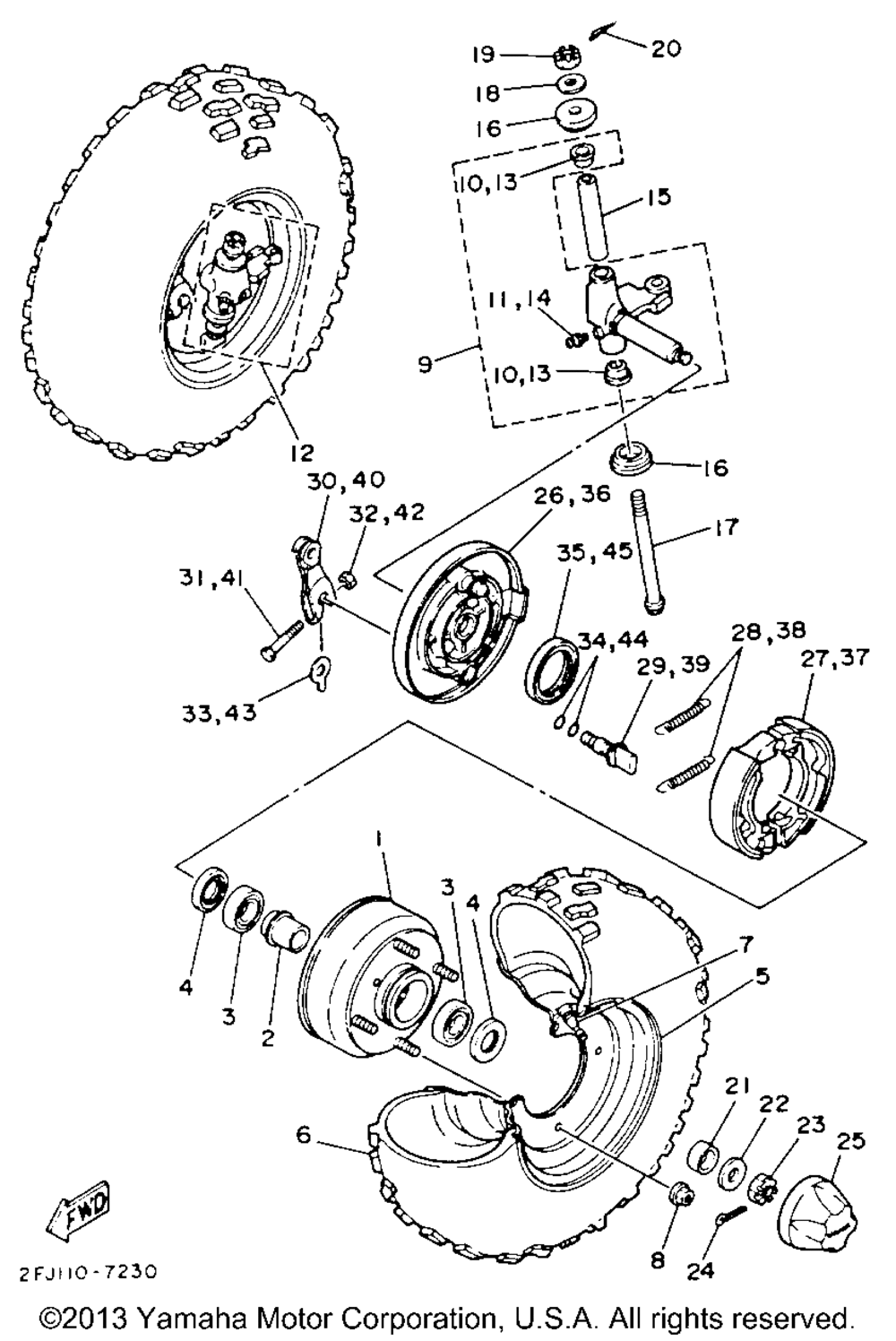 Front wheel