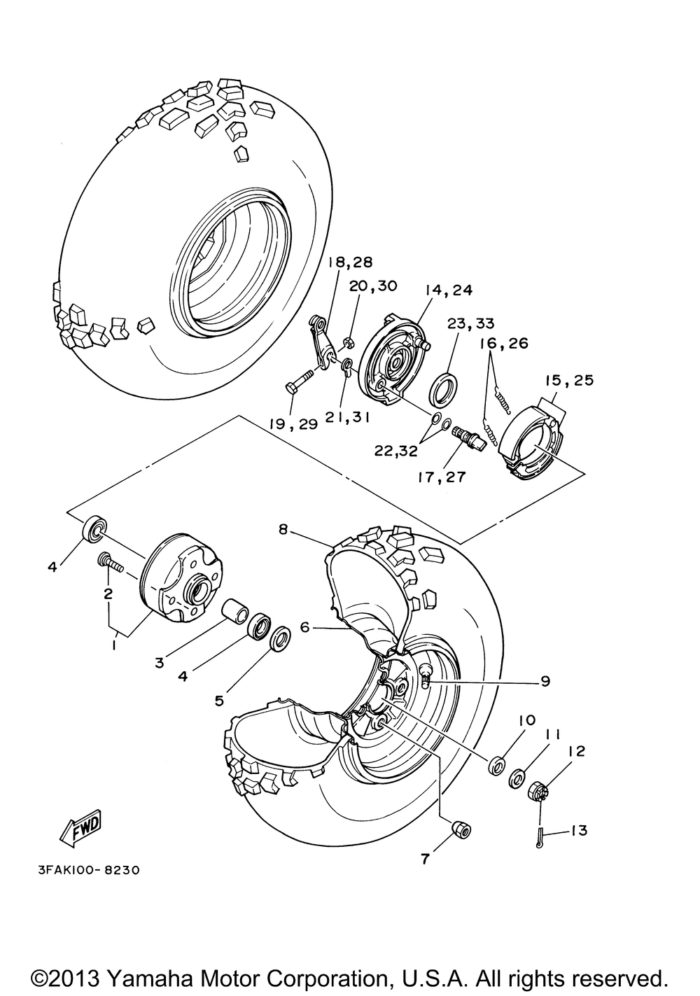 Front wheel