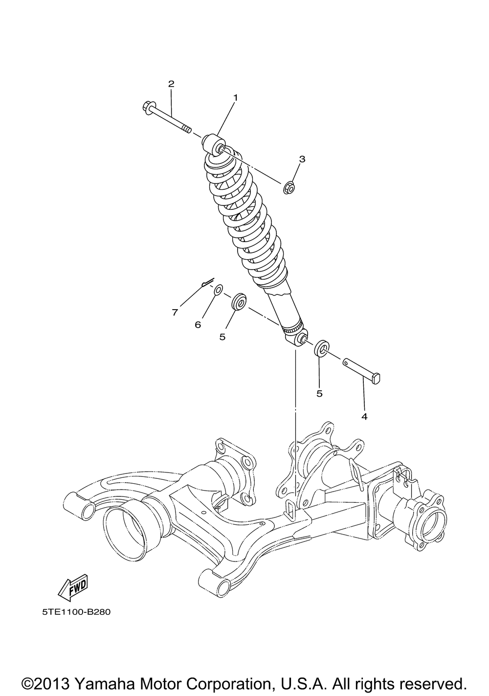 Rear suspension