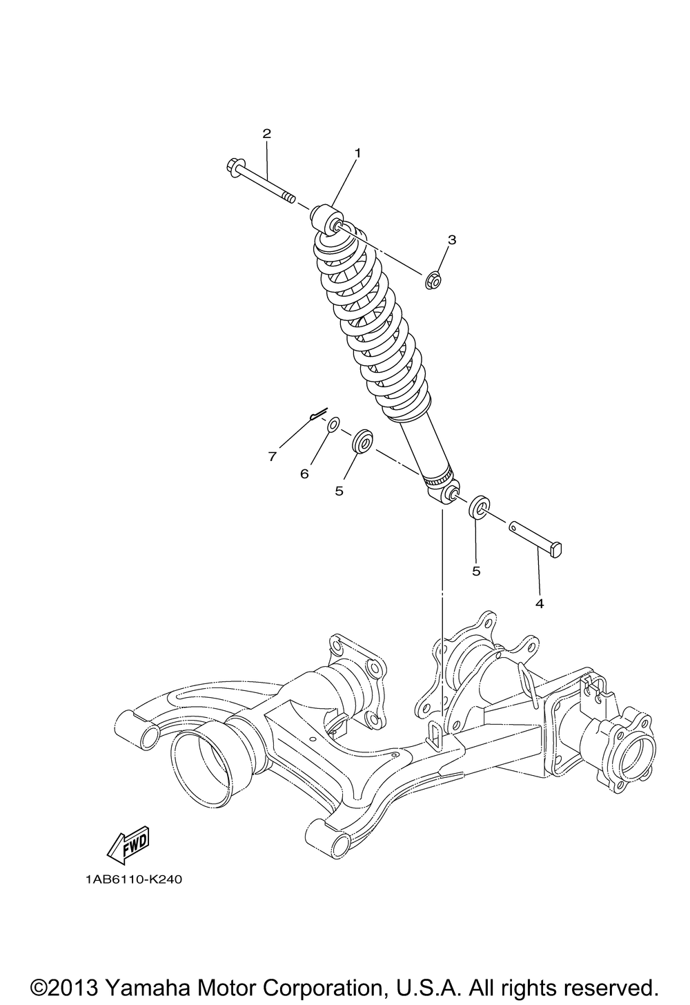 Rear suspension