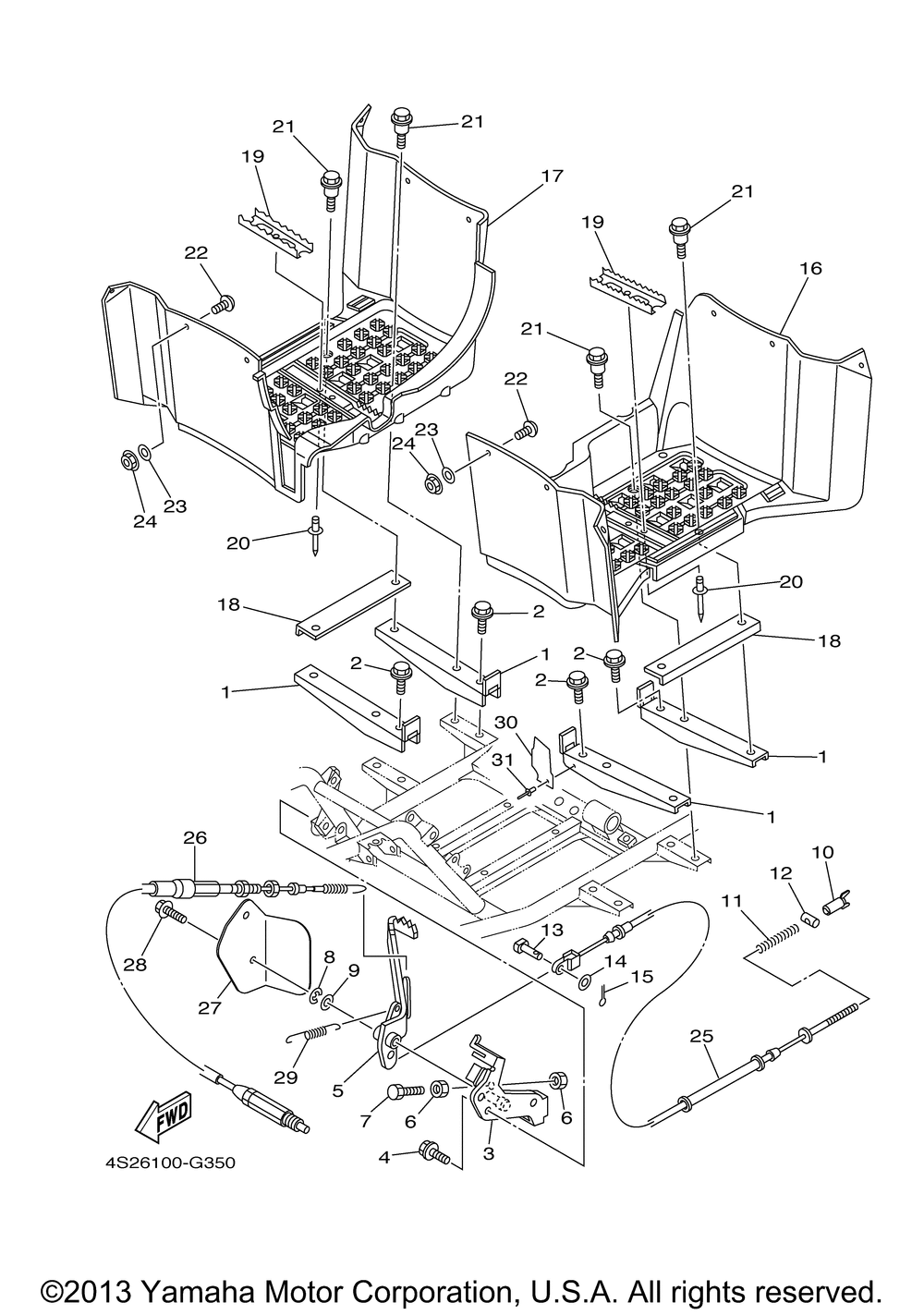 Stand & footrest