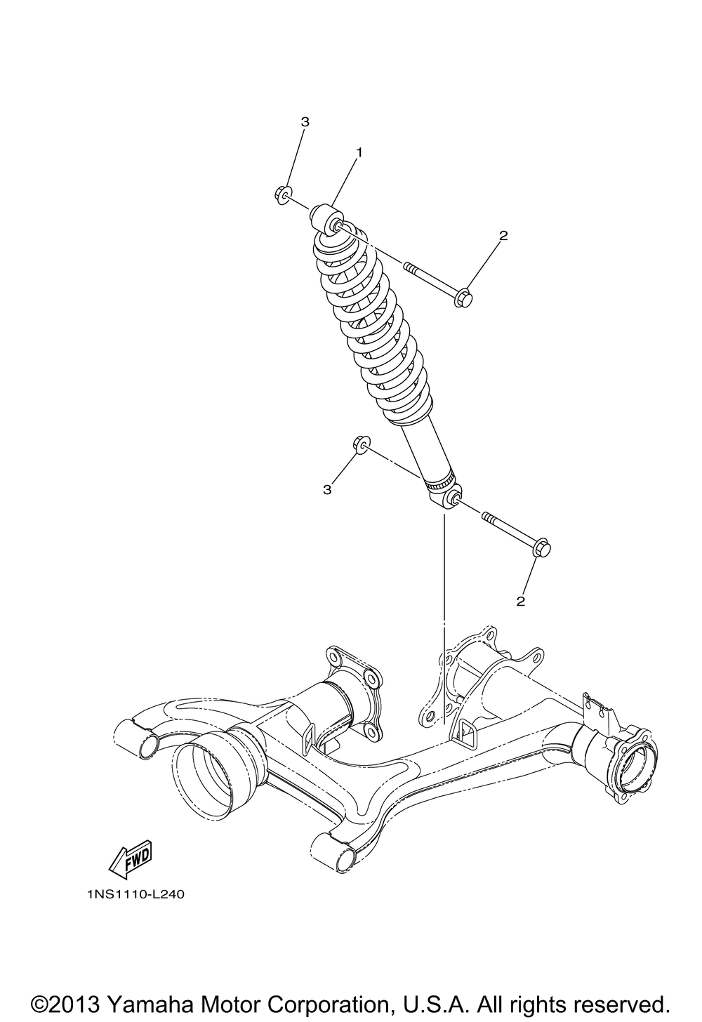 Rear suspension