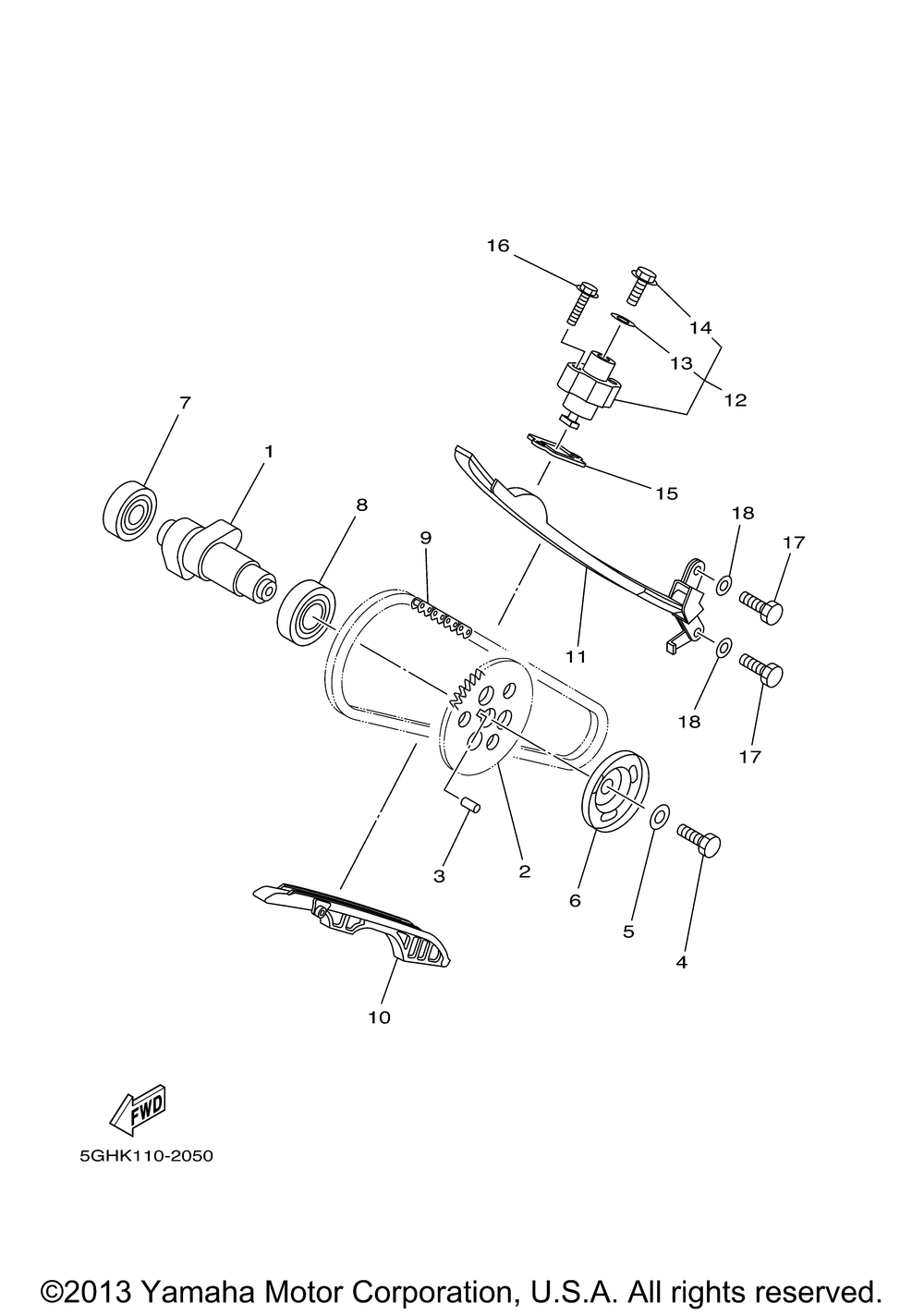 Camshaft chain