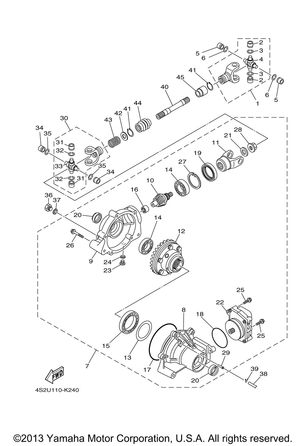 Front differential