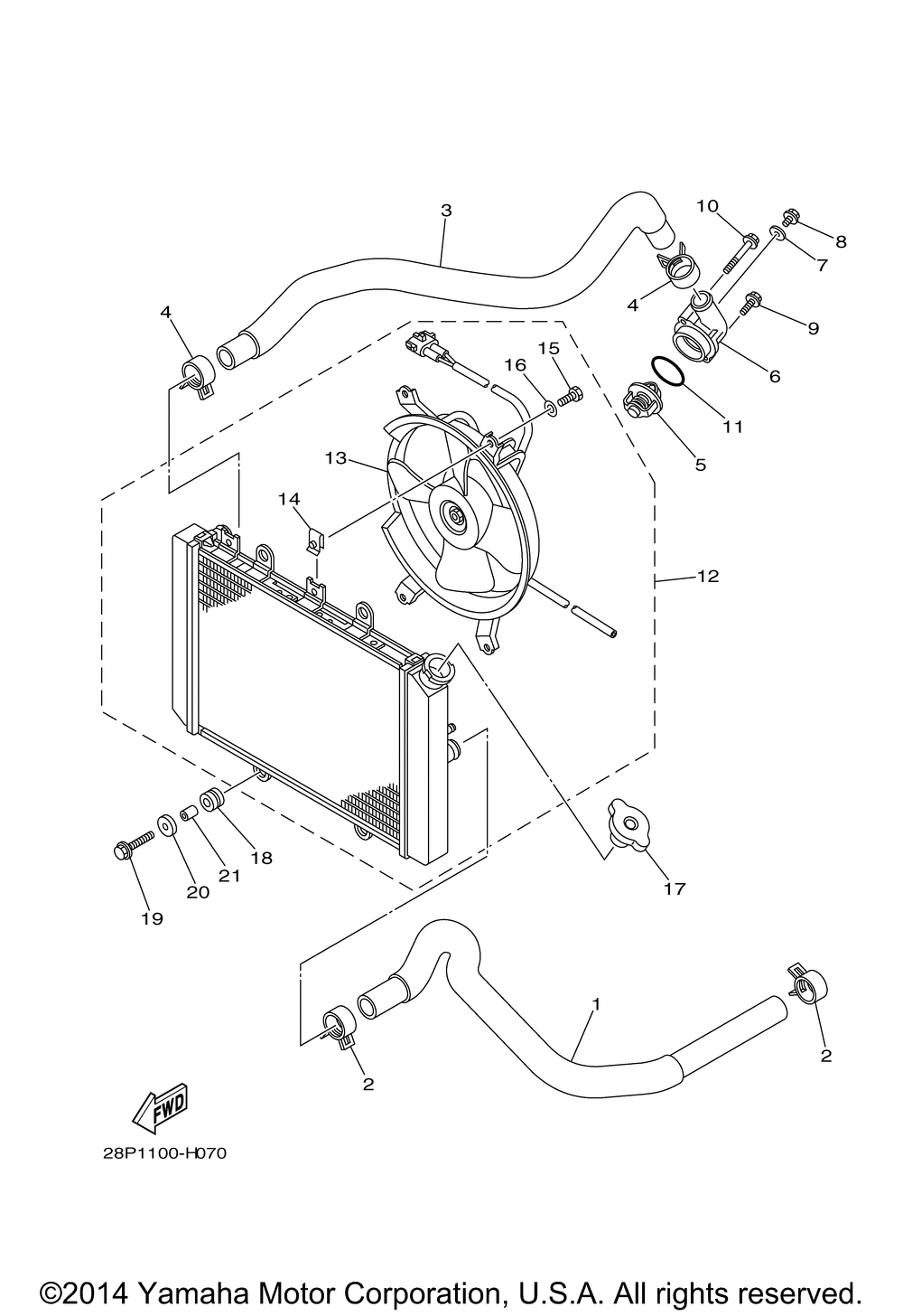 Radiator hose