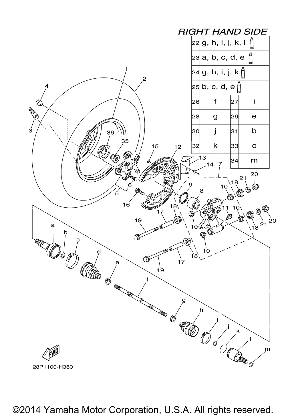 Rear wheel 2