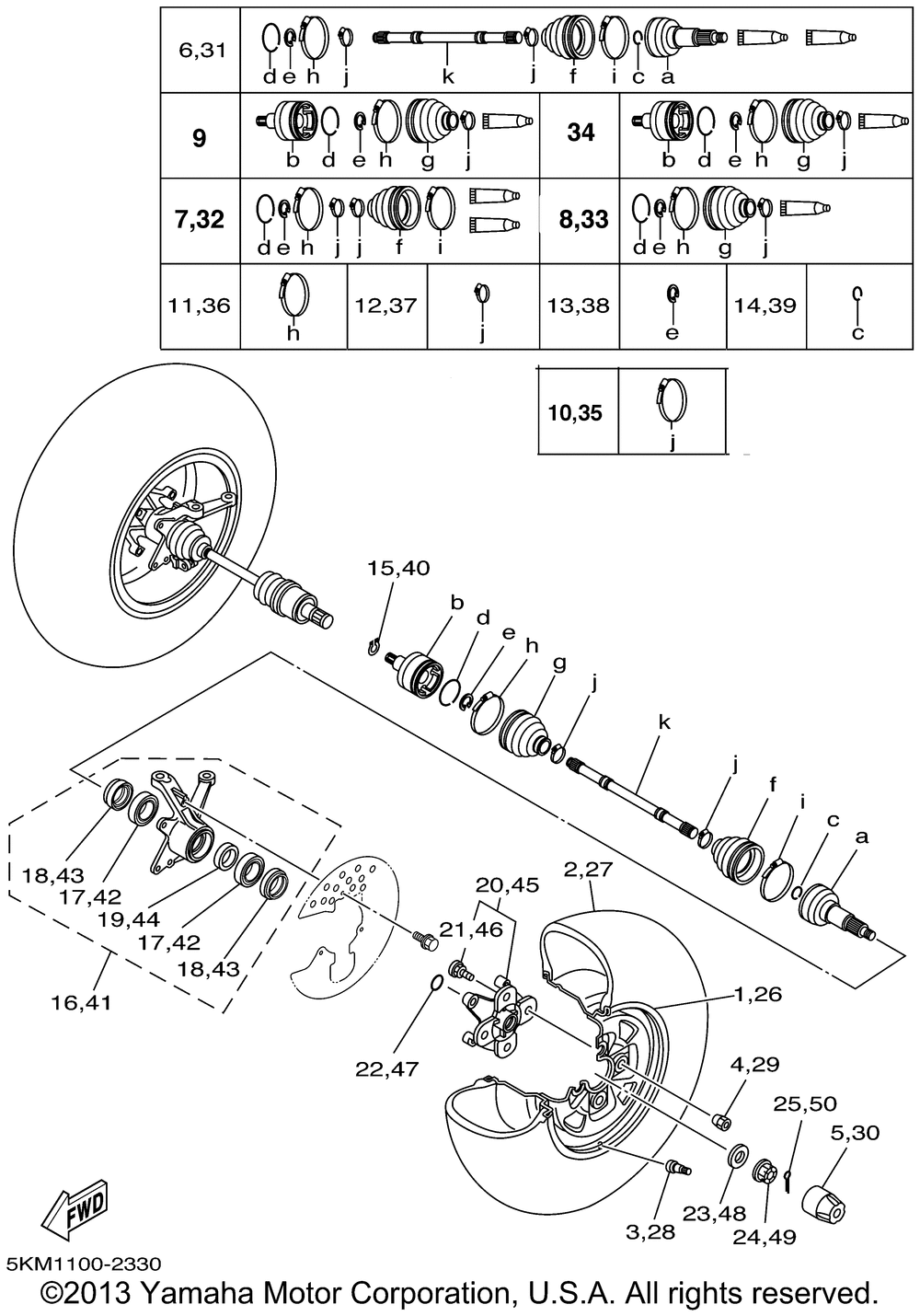 Front wheel