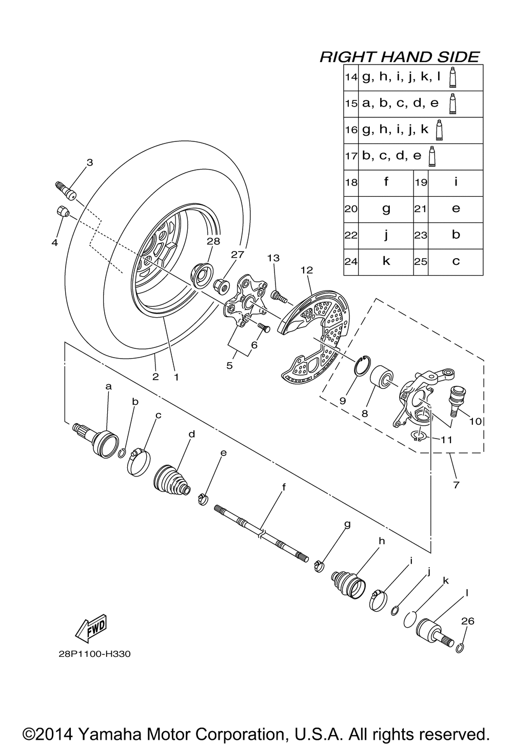 Front wheel 2