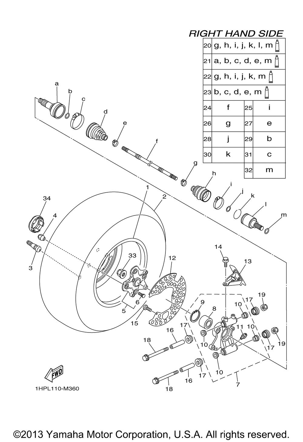 Rear wheel 2