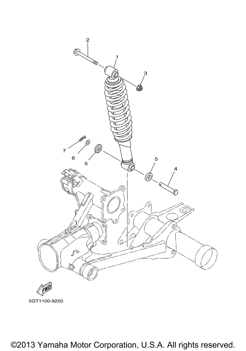 Rear suspension