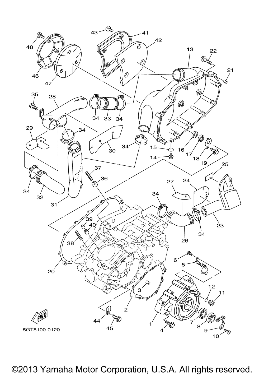 Crankcase cover 1