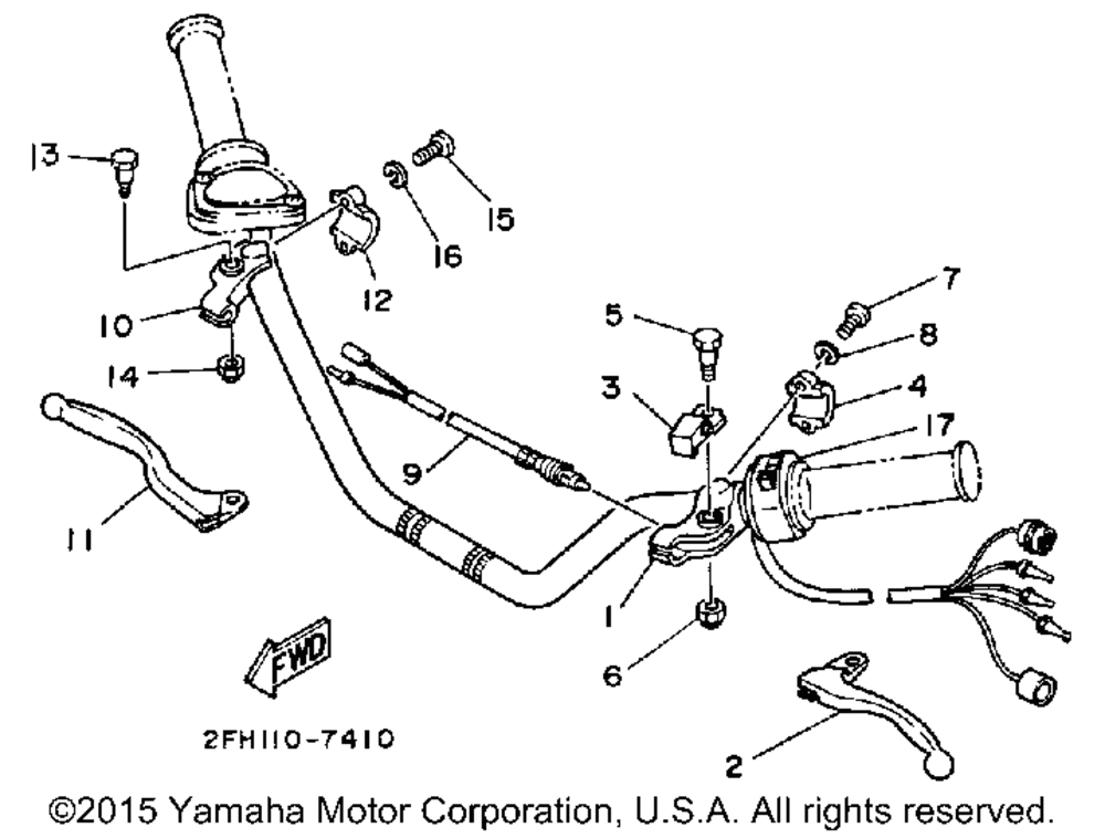 Handle switch-lever