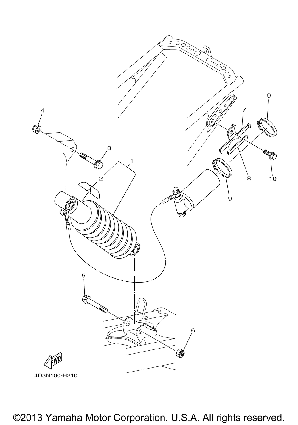 Rear suspension