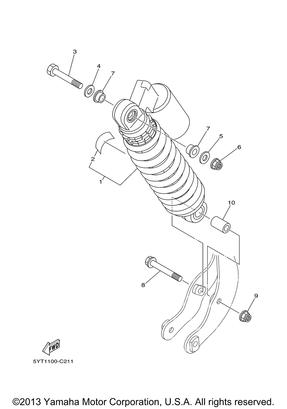 Rear suspension