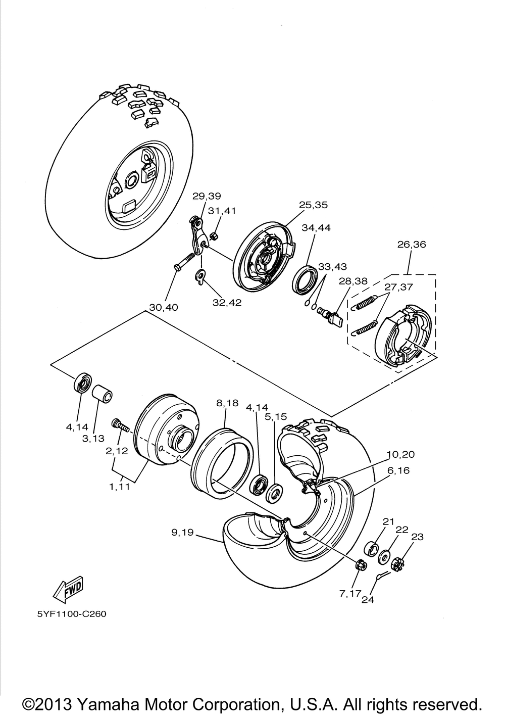 Front wheel