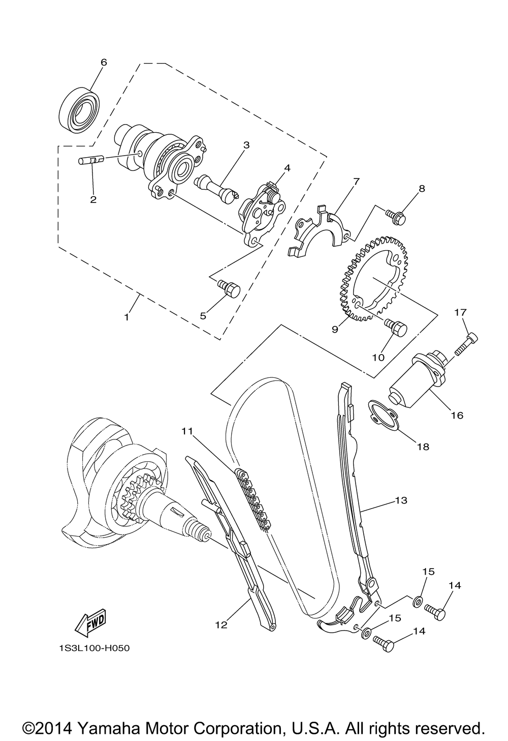 Camshaft chain