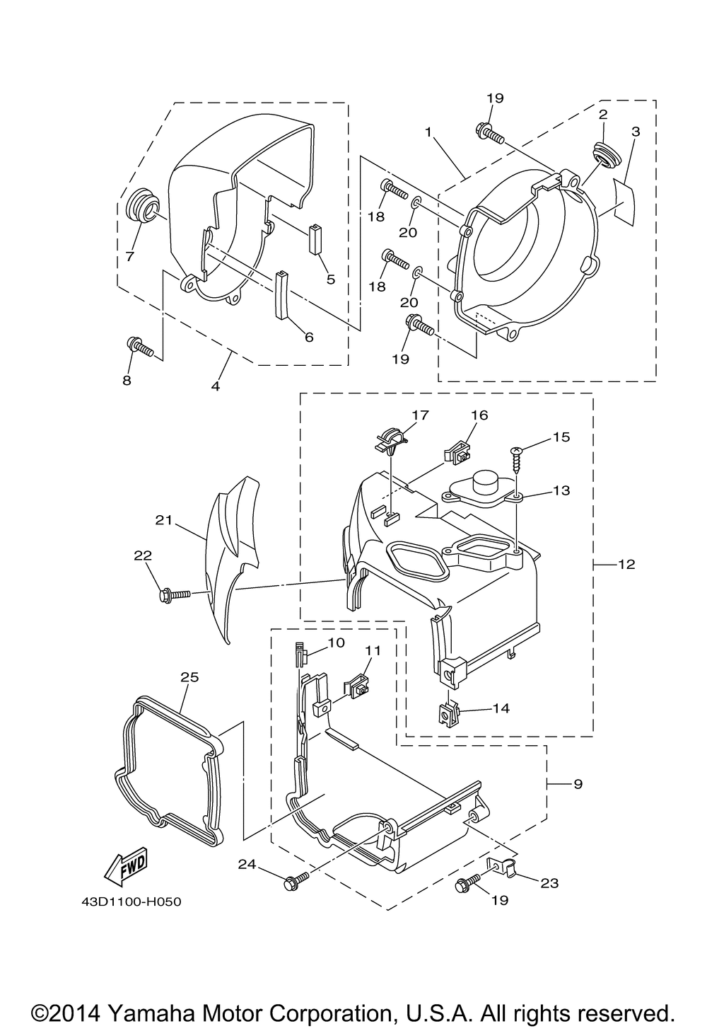 Air shroud fan