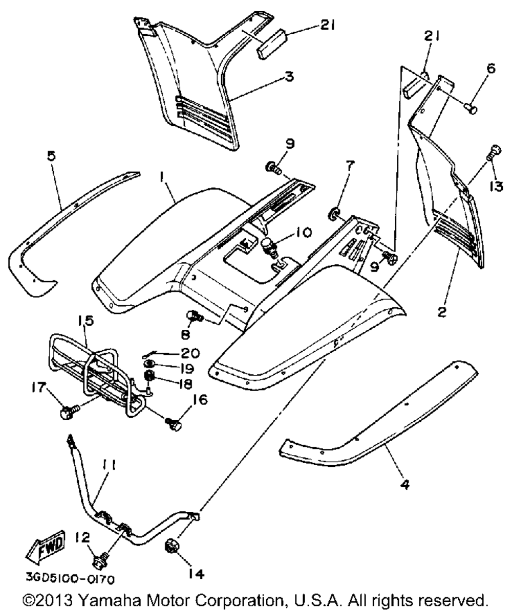 Front fender carrier