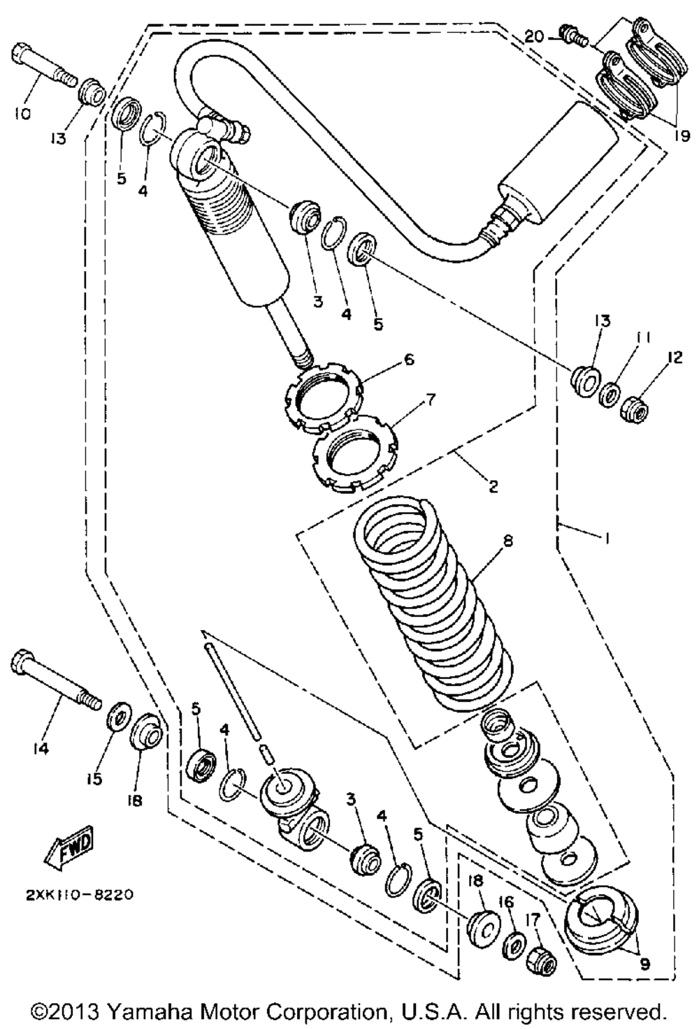 Rear shocks