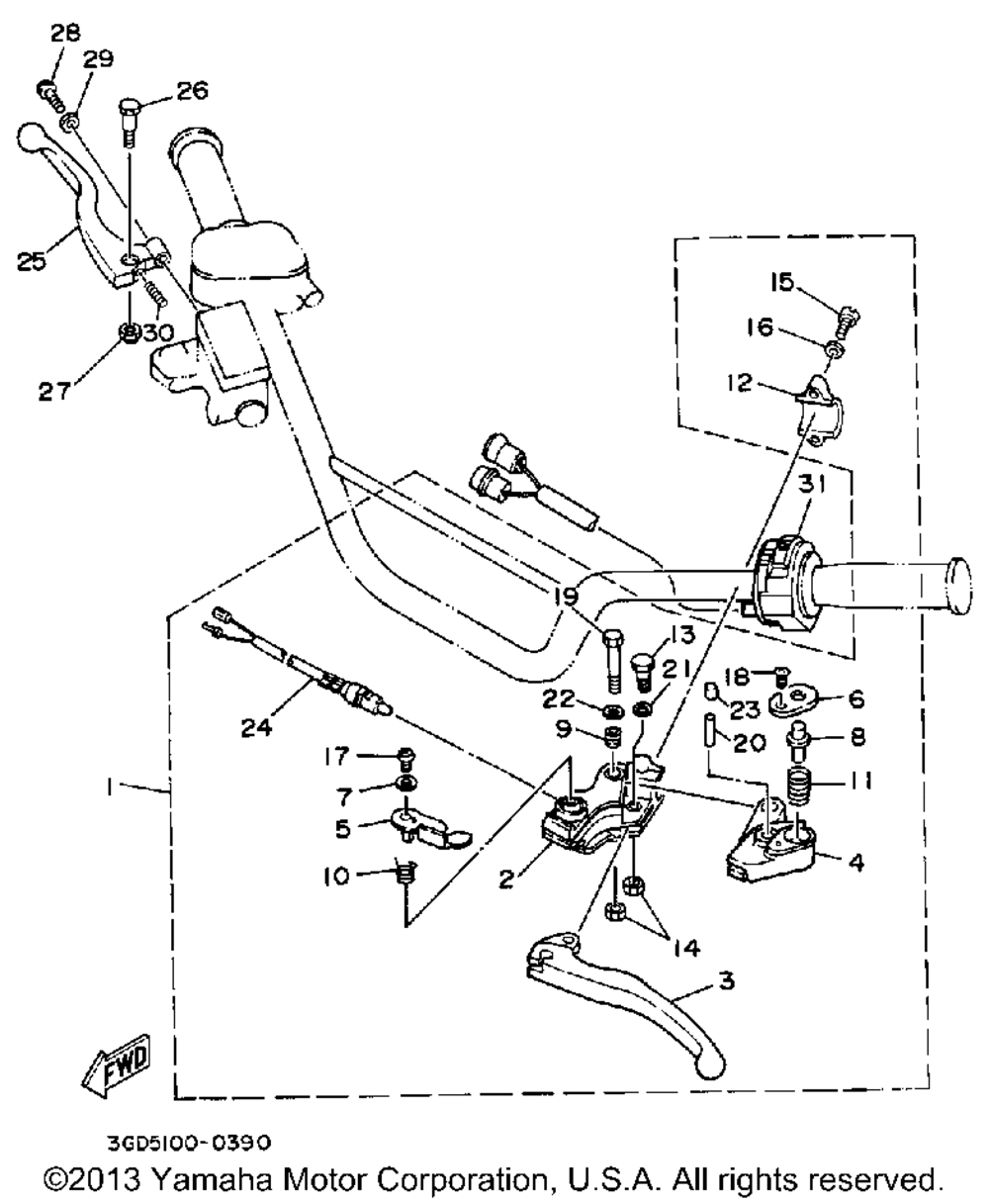 Handle switch-lever