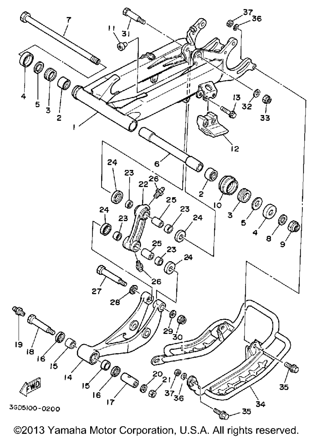 Swing arm