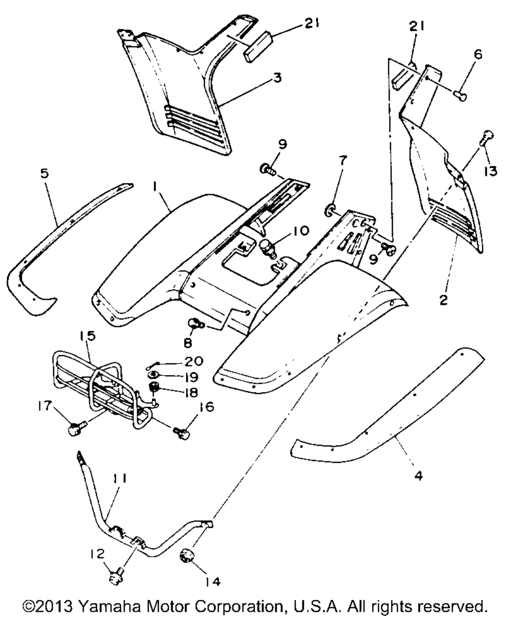 Front fender carrier