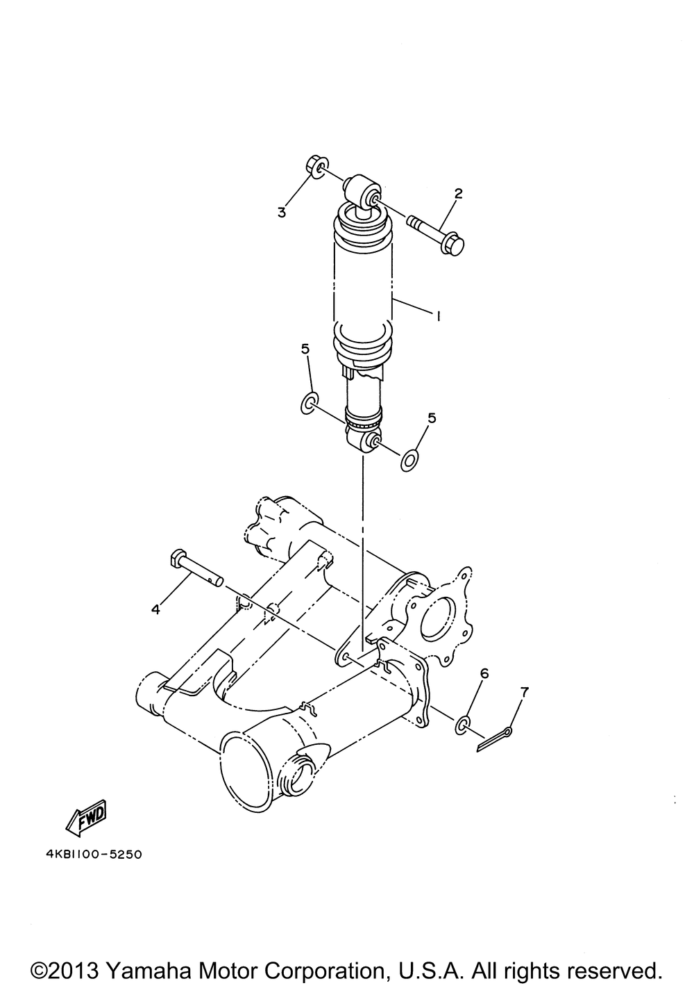 Rear suspension